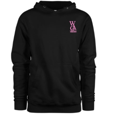 Wolfgang Athletics Purple and Black Hoodie Front